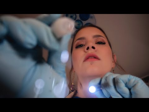 ASMR You Have Something in Your Eye | Eye Exam, Eye Drops, Instructions