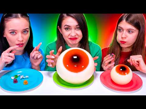 ASMR Big, Medium and Small Plate Food Challenge Compilation