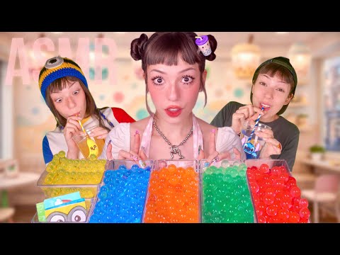 ASMR FAKE BOBA TEA🧋A LOJA DE CHÁ DE BOLHA MAIS RELAXANTE DE TODAS 🫧
