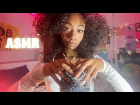 ASMR Fluffy Mic Scratching 🎙️✨ ( Deep Brain Massaging )   #asmr