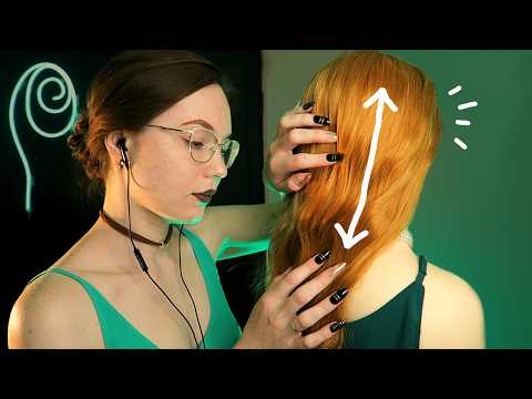 ASMR LONG SCALP SCRATCHES 🪮 "barely there" whispering