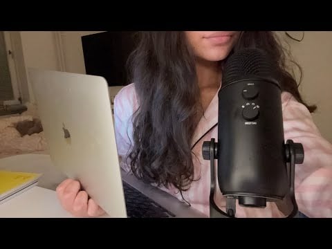 Telling you 30 random facts for sleep ASMR