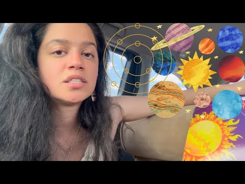 asmr • latina teaches you about the planets in space