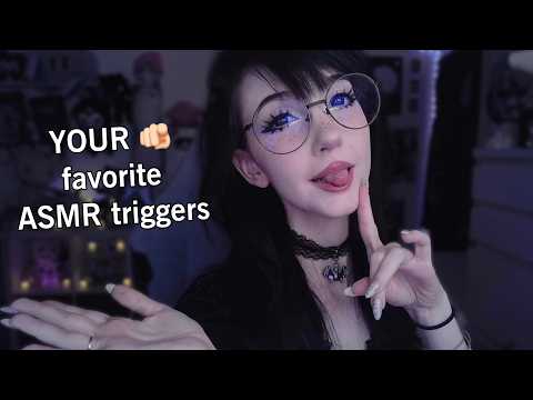 asmr ☾ trying YOUR favorite asmr triggers, are they any good? 👀