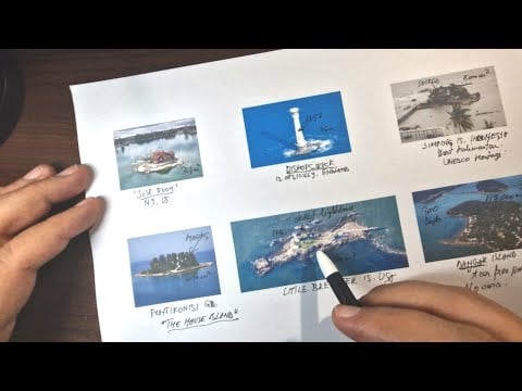 ASMR: The Smallest Inhabitated Islands | Stats & Facts | ASMR Geography & Writing Triggers