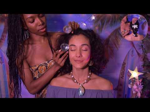 ASMR Real Person MOANA Inspired Roleplay | HAIR STYLING, Clothes, Massage, DEEP RELAXATION TREATMENT