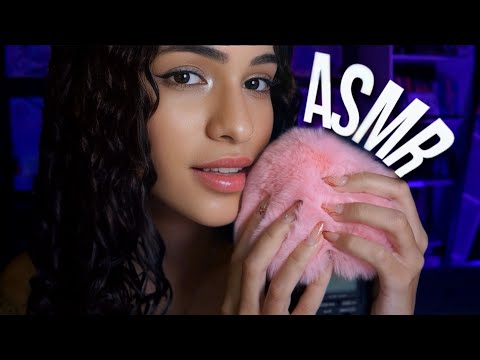 ASMR - FLUFFLY MIC SCRATCHING 😴 CARINHO ATÉ VOCÊ DORMIR 💤