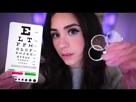 ASMR Eye Exam Compilation 👁️ Lens 1 or Lens 2? With or Without?