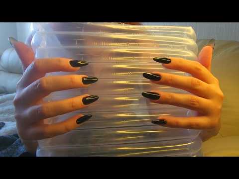 ASMR | Tapping and Scratching Plastic
