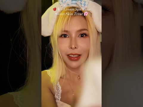 Soft and Slow mask treatment for you #asmr #roleplay #asmrspa #asmrsounds