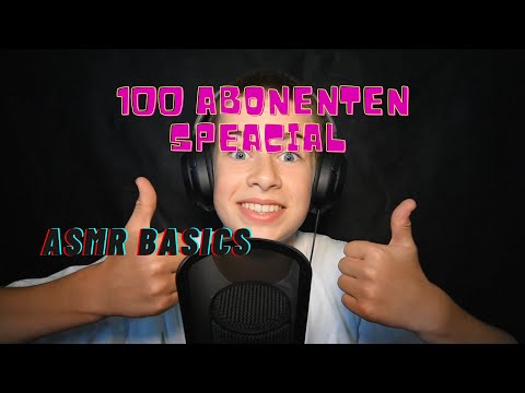 [ASMR] 100 Abonnenten Special = 100 Trigger | Deutsch/German | By ASMR Basics