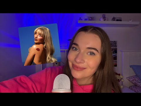 ASMR up close whispers | short n’ sweet lyrics 🍰