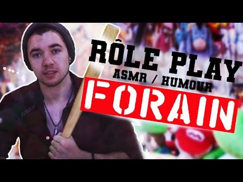 ASMR : Rôle play FORAIN 🎪🎢 asmr français , détente et humour !