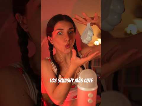 ASMR con los Squishy más cute 💕 #asmr #shorts