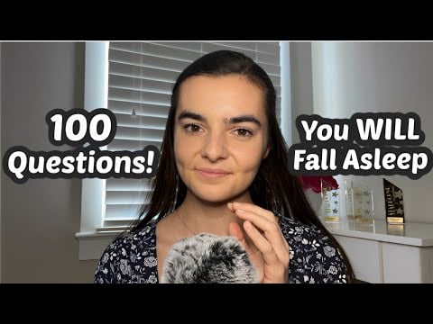 ASMR If You Get ONE Question Right, You Can Go To Sleep