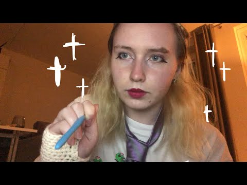 lofi asmr, day 8! [subtitled] vision/eye test