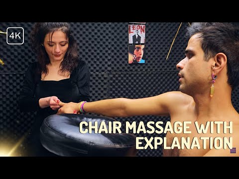 [ASMR MASSAGE & CRACKING] Our Model's Response to Massage Was Wonderful