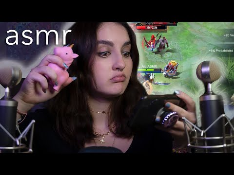 asmr en español - MI PRIMER GAMEPLAY + ASMR (spoiler soy malísima) - Ale ASMR x MLBB