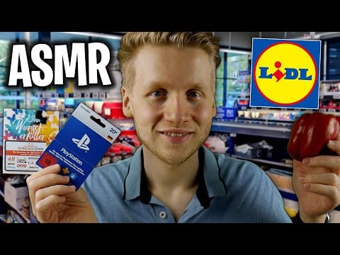 ASMR | Unfreundlicher LIDL-Mitarbeiter kontrolliert deinen Einkauf! (Roleplay)