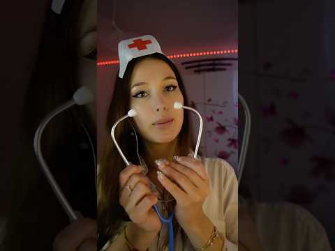 ASMR roleplay infirmière 🏥🩺 #asmr #roleplay #nurse #infirmière #asmrfrançais #detente
