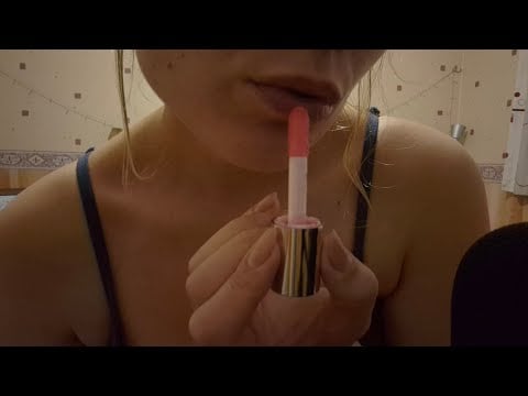 The BEST ASMR Mouth Sounds, Lipgloss Application from me to you 💄 💋 