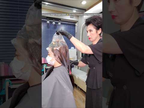 Soft Korean Magic Straight ASMR ✨ The Most Important Step Happens Before Flat Iron