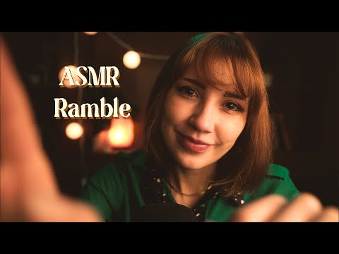 My First ASMR Ramble [Casual, Whispering, Random Triggers]