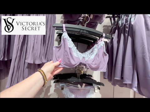 ASMR Victoria's Secret Store WalkThrough | Gum Chewing Voice Over | Extended Car Tapping At End