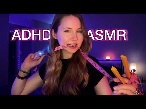 ASMR but I have ADHD and keep forgetting what trigger I'm supposed to be doing🫣