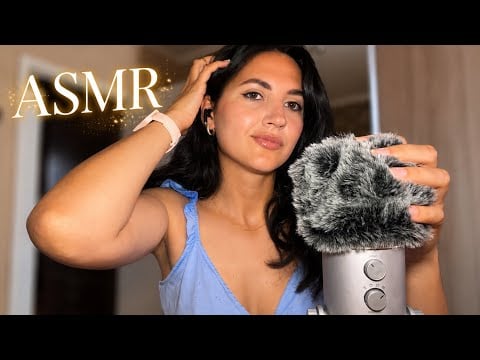 ASMR microphone scratching| Асмр✨пухнастий мікрофон