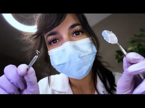 ASMR Dentist Deep Teeth Cleaning (Scaling & Plaque Removal)