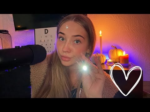 Nederlandse ASMR| Cranial nerve exam| Zintuigenonderzoek🩺👩🏼‍⚕️🩷