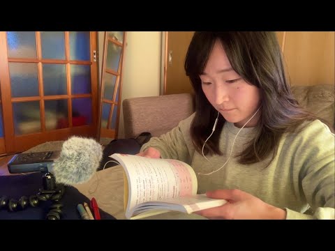 study & work with me🌷☕️asmr