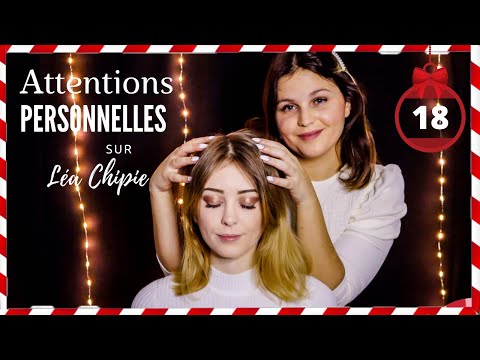 ASMR FRANÇAIS│ATTENTIONS PERSONNELLES sur Léa Chipie 💘💤(Massage crânien, brossage de cheveux etc...)