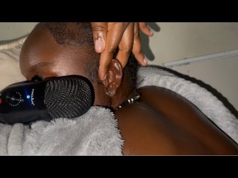 ASMR EAR MASSAGE OIL EAR CLEANING FAST AND AGGRESSIVE INDIAN EAR WAX MASSAGE. 