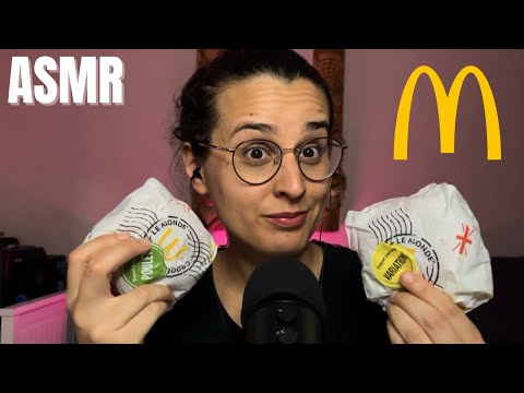 ASMR | MUKBANG MCDO (DÉGUSTATION PRODUIT DU MONDE) 🌎 🍟