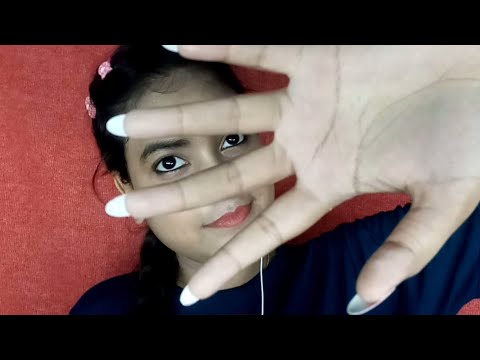 ASMR Repeating *Go To Sleep* With Relaxing Hand Movements