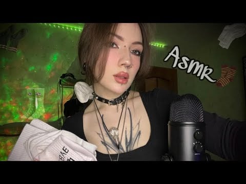 АСМР ветрозащита, обзор на мои носки, болталка, расслабление ♥︎