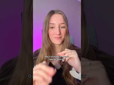 Am i your new fav asmrtist? 🙂‍↕️ #asmrtriggers #asmrsounds #fastasmr #tingles #sleep #asmrtist