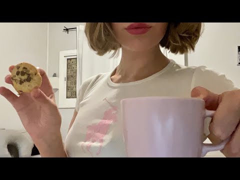 ASMR-Beba chá comigo! ☕️🇬🇧 asmr portuguese 🇧🇷🇵🇹