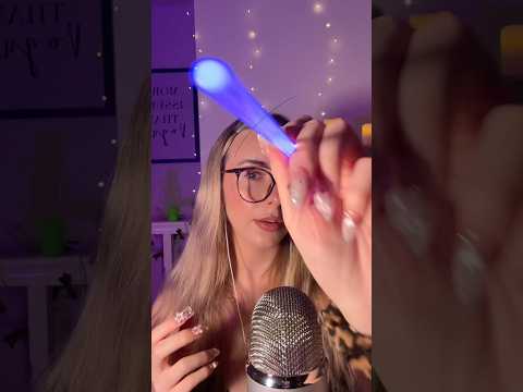 ASMR getting that weird hair from your eye 👀🤨 you’re welcome       #asmreyeexam #asmrroleplay