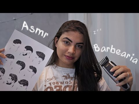 ASMR ROLEPLAY Barbearia do Sono 💈✂️💤 (Você vai apagar rápido)