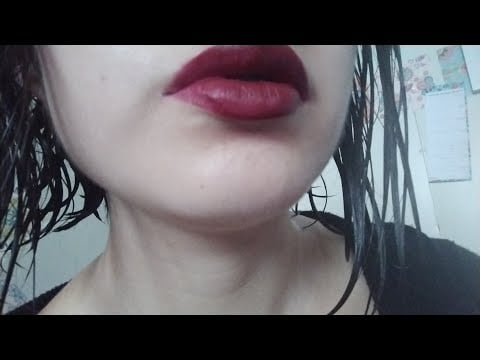 Asmr lens licking 