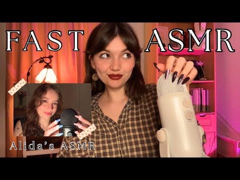 ASMR | Fast and Aggressive Unpredictable Triggers With @alidaasmr (Mouth Sounds, Mic Pumping, +)