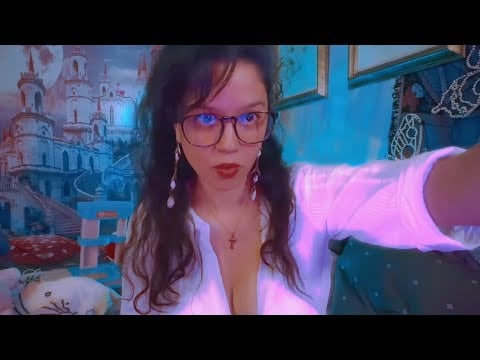 ASMR~ Dreamy Sleep Clinic | Applying the Electrodes