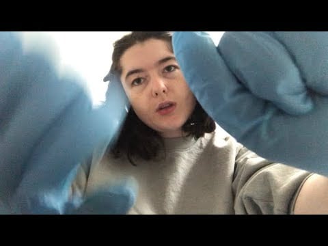 ASMR ~ Latex Glove triggers (+ 1 rubber glove) *w/ personal attention*
