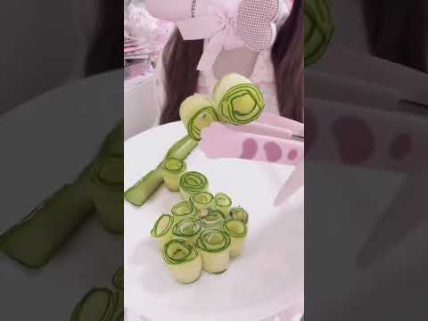 【モッパン】きゅうりアイス食べたよ🥒‪🍦‬ #mukbang #きゅうり #モッパン
