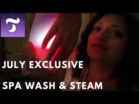 Spa wash and steam roleplay *July exclusive Tingles members *TRAILER