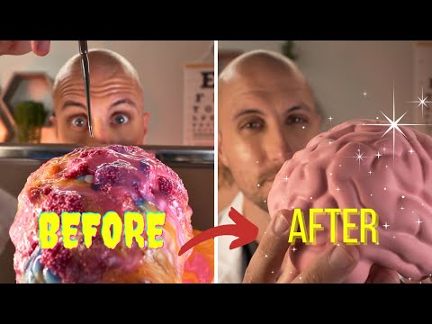 ASMR Cleaning Your Brain