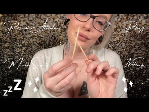 Karuna Satori ASMR Nibbling Compilation | Mouth Sounds, Personal Attention, Poking, Nom Nom Nom